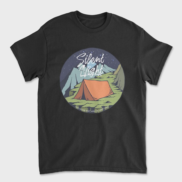 Tricou Barbati (Unisex), Night Camp