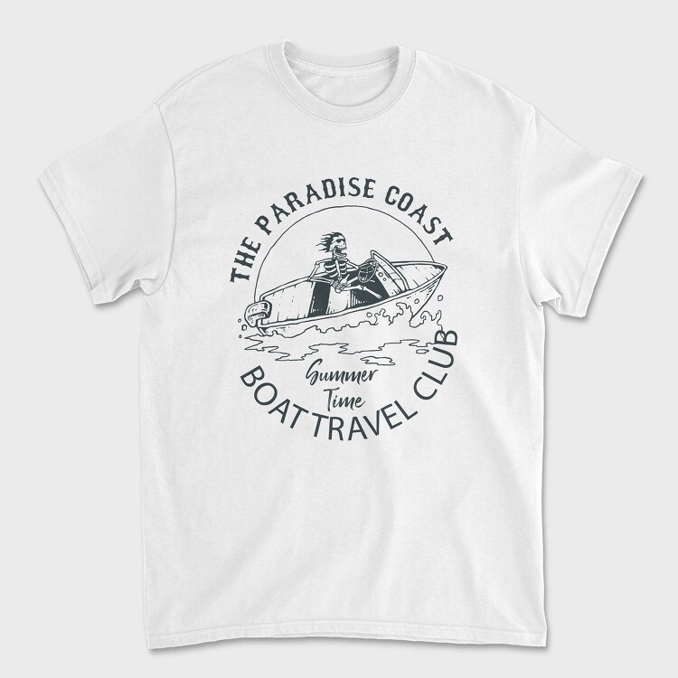 Speed Boat, Tricou Barbati (Unisex)