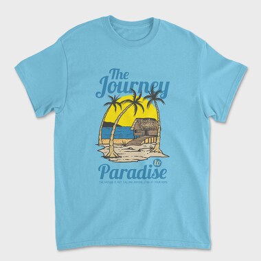 Beach Cabin, Tricou Barbati (Unisex)