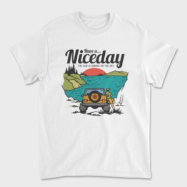 Have A Niceday, Tricou Barbati (Unisex)