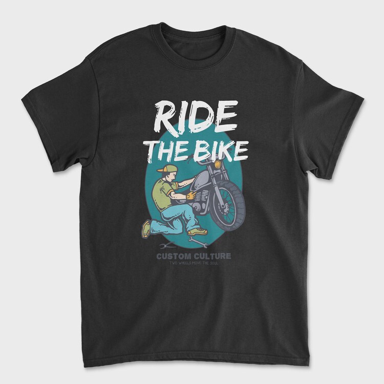 Tricou Barbati (Unisex), Mechanic Ride the Bike