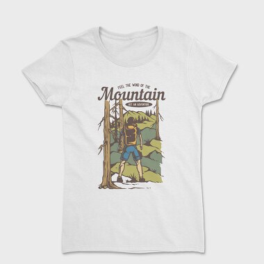 Tricou Femei, Mountain Backpacker