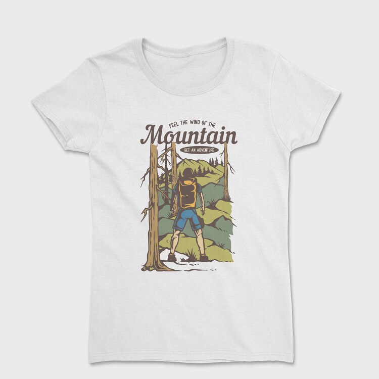 Mountain Backpacker, Tricou Femei