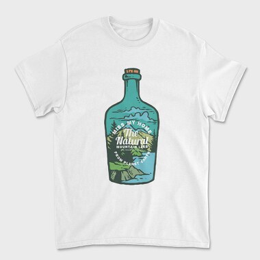 Tricou Barbati (Unisex), Nature In The Bottle