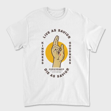 Savior, Tricou Barbati (Unisex)