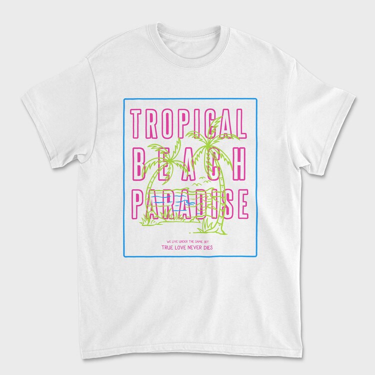 Tricou Barbati (Unisex), Tropical