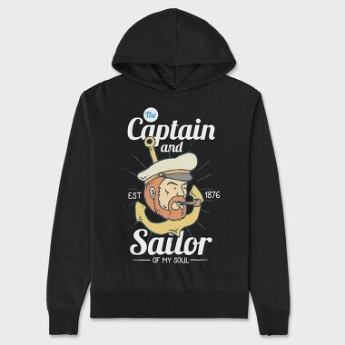 The Captain and Sailor, Hanorac Oversize Barbati (Unisex)