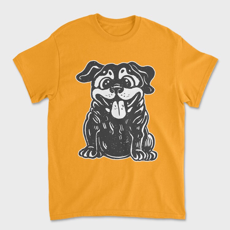 Funny Blackdog, Tricou Barbati (Unisex)