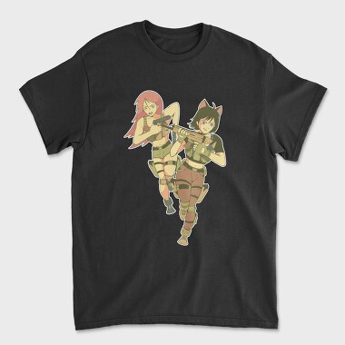 Girls Soldiers, Tricou Barbati (Unisex)