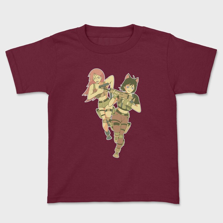 Girls Soldiers, Tricou Copii