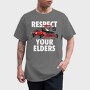 RESPECT YOUR ELDERS, Tricou Barbati (Unisex)