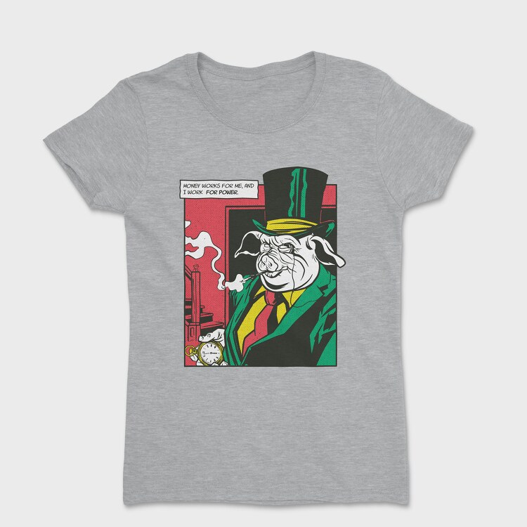 Mr Pig Comics, Tricou Femei