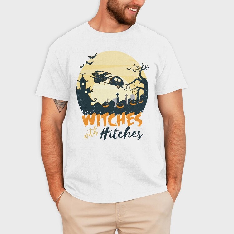 Witch Hitches, Tricou Barbati (Unisex)