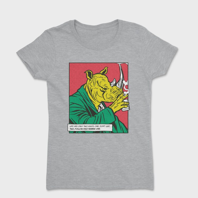 Rhinoceros Si, Tricou Femei