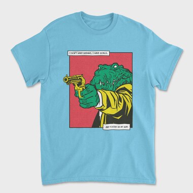 Tricou Barbati (Unisex), Alligator Pistol