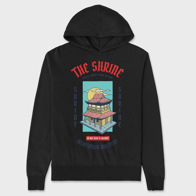 Shrine, Hanorac Oversize Barbati (Unisex)