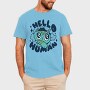 Hello Human, Tricou Barbati (Unisex)