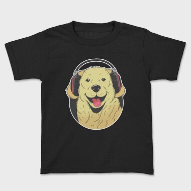 Headphone Dog, Tricou Copii