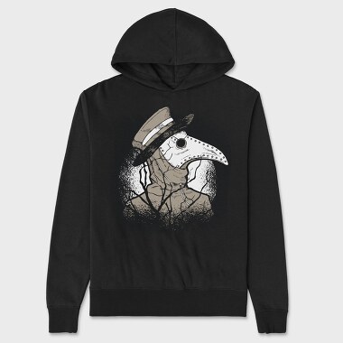 Dark Plague Doctor, Hanorac Oversize Barbati (Unisex)