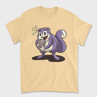 Tricou Barbati (Unisex), Cute Squirrel