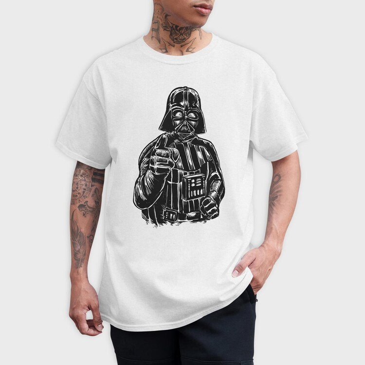 Darth Vader Wants You, Tricou Barbati (Unisex)