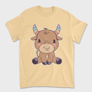 Tricou Barbati (Unisex), Cute Taurus