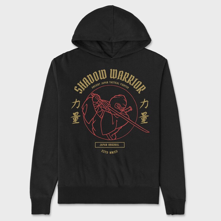 Ninja, Hanorac Oversize Barbati (Unisex)