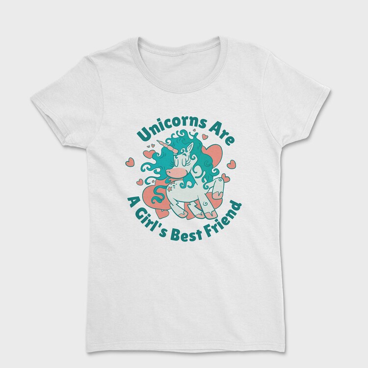 Cute Unicorn, Tricou Femei