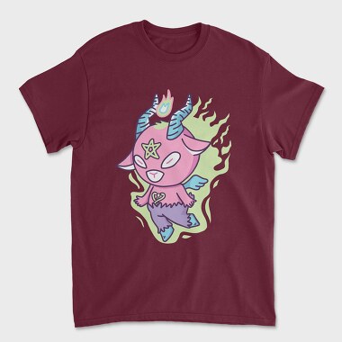 Tricou Barbati (Unisex), Cute Pastel Baphomet