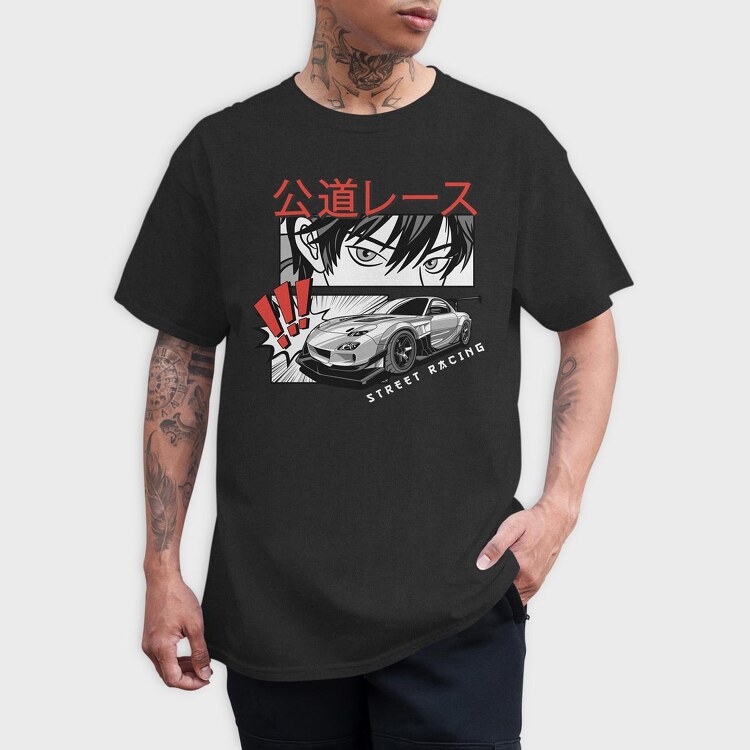 Rx 7 Japan, Tricou Barbati (Unisex)