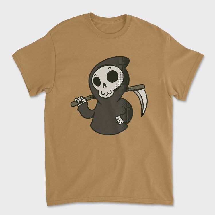 Cute Grim Reaper, Tricou Barbati (Unisex)