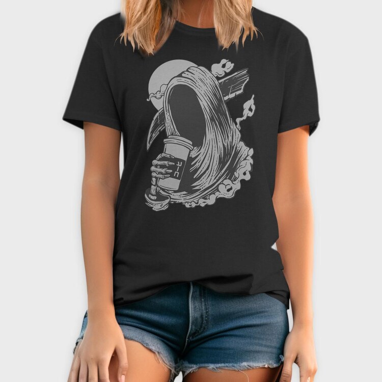 Death Before Decaf, Tricou Barbati (Unisex)