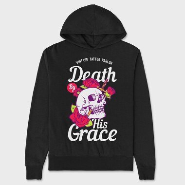 Death By His Grace, Hanorac Oversize Barbati (Unisex)