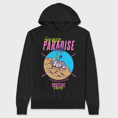 Space Paradise, Hanorac Oversize Barbati (Unisex)