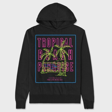 Tropical, Hanorac Oversize Barbati (Unisex)