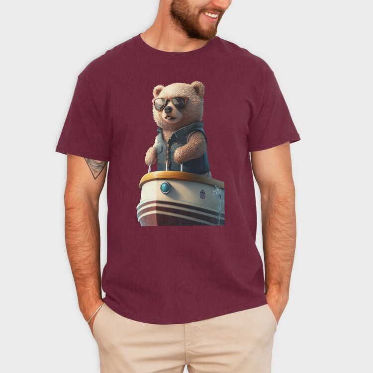 Skipper Teddy, Tricou Barbati (Unisex)