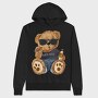 Bad Boy Bear, Hanorac Oversize Barbati (Unisex)