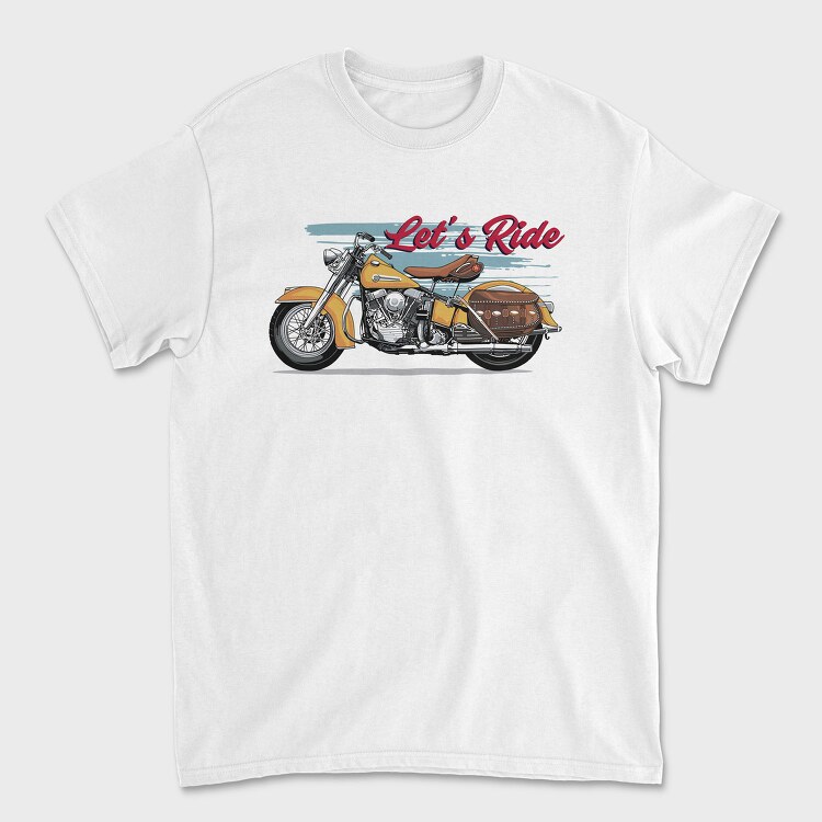 Lets Ride, Tricou Barbati (Unisex)