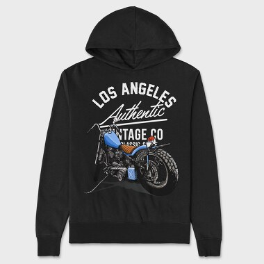 Los Angeles Vintage, Hanorac Oversize Barbati (Unisex)