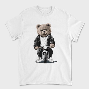 Biker Bear Ride, Tricou Barbati (Unisex)