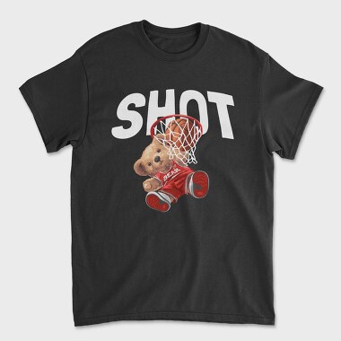 Teddy Bear Slam Dunk, Tricou Barbati (Unisex)