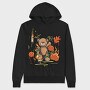 Teddy Halloween Trick, Hanorac Oversize Barbati (Unisex)