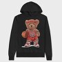 Play Hard Bear, Hanorac Oversize Barbati (Unisex)