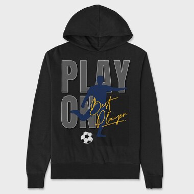 Play On Best Player, Hanorac Oversize Barbati (Unisex)