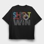 Shot For The Win, Tricou Oversize Barbati (Unisex)