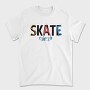 Skateboard Splash, Tricou Barbati (Unisex)