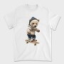 Skateboarding Bear 1, Tricou Barbati (Unisex)