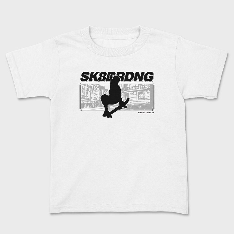 Skateboarding Risk, Tricou Copii