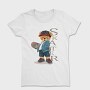 Skateboarding Teddy, Tricou Femei