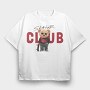 Skater Club Bear, Tricou Oversize Barbati (Unisex)
